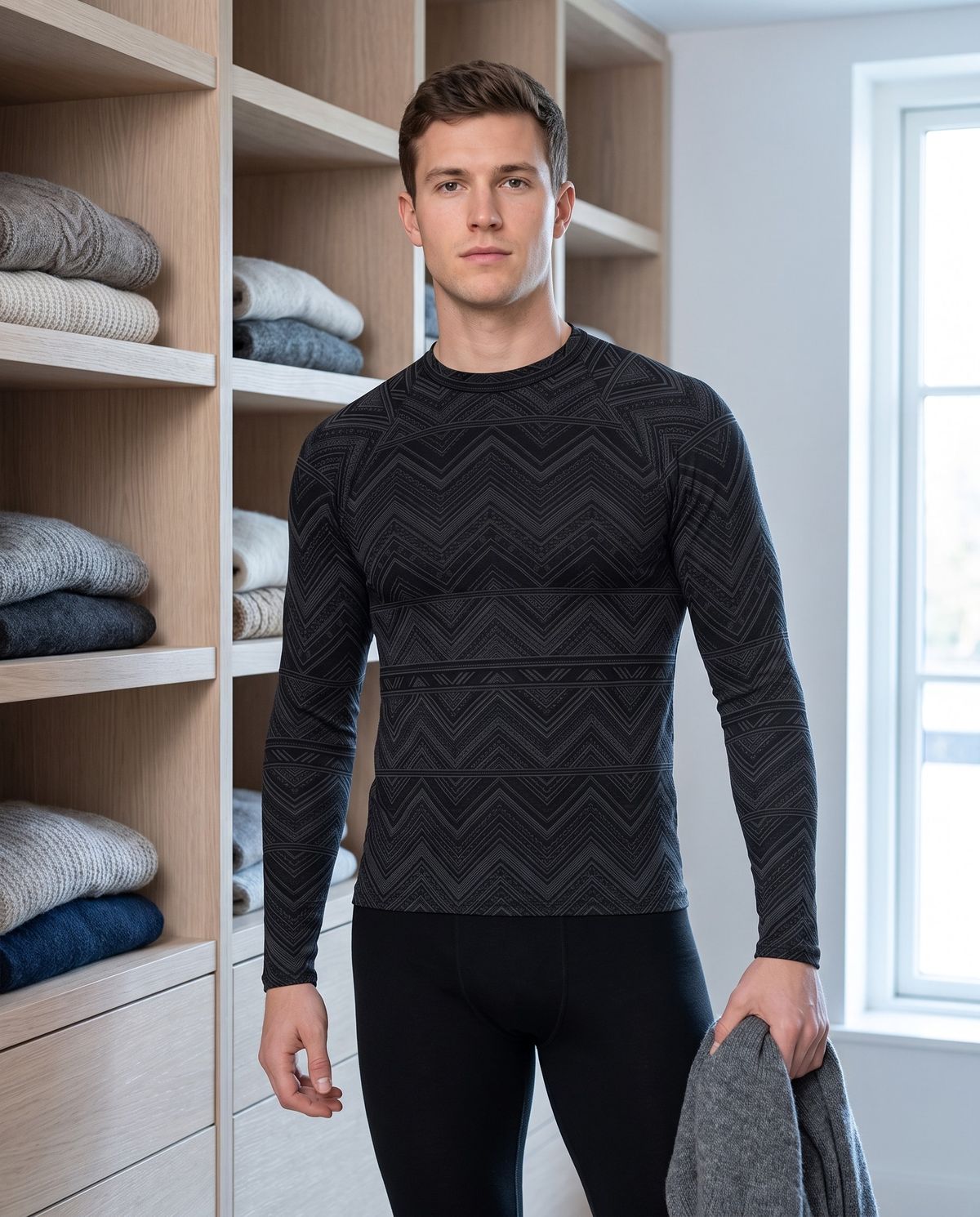 Chevronet Base Layer Men's Rashguard — Lolekai