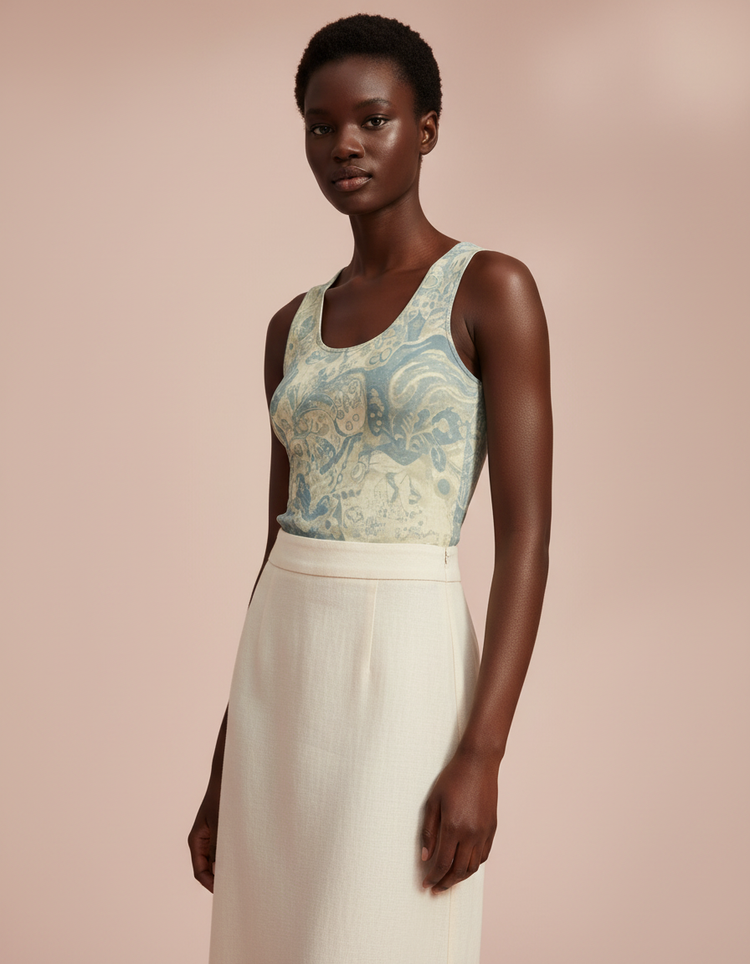 Serene Oasis Tank Top