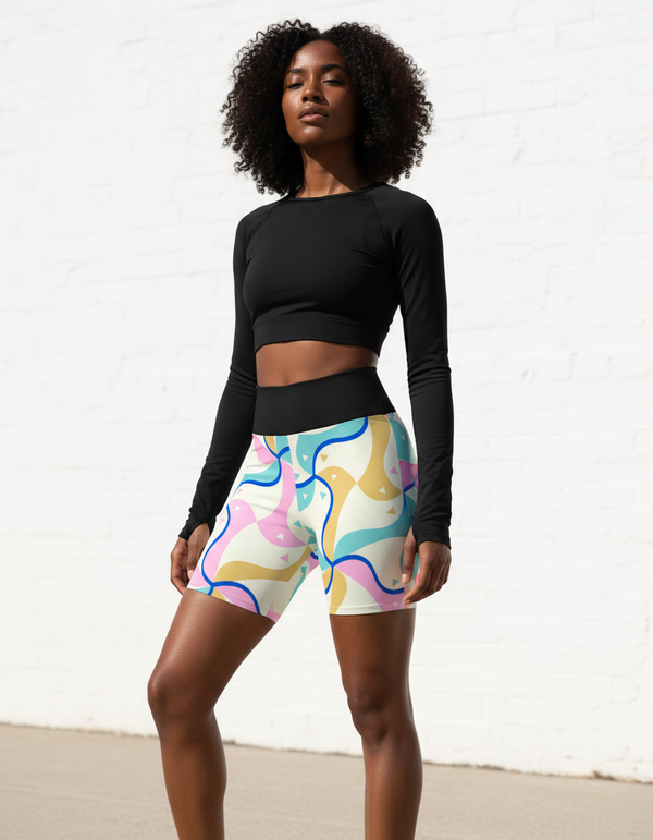 Alhambra Collection yoga shorts