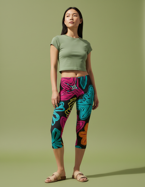 Kona Capri Leggings Capri Leggings — Dripper