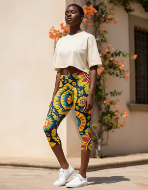 Zarif capri leggings