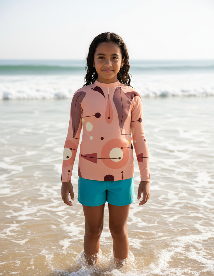 Rashguard — Youth Tea Rose