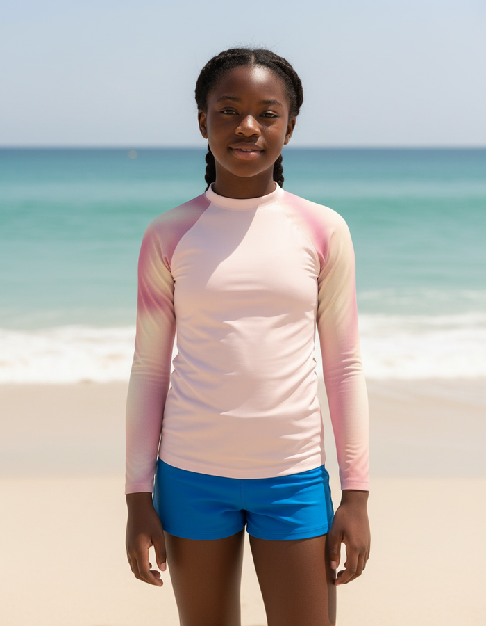 Rashguard — Youth Millennial Pink Chroma