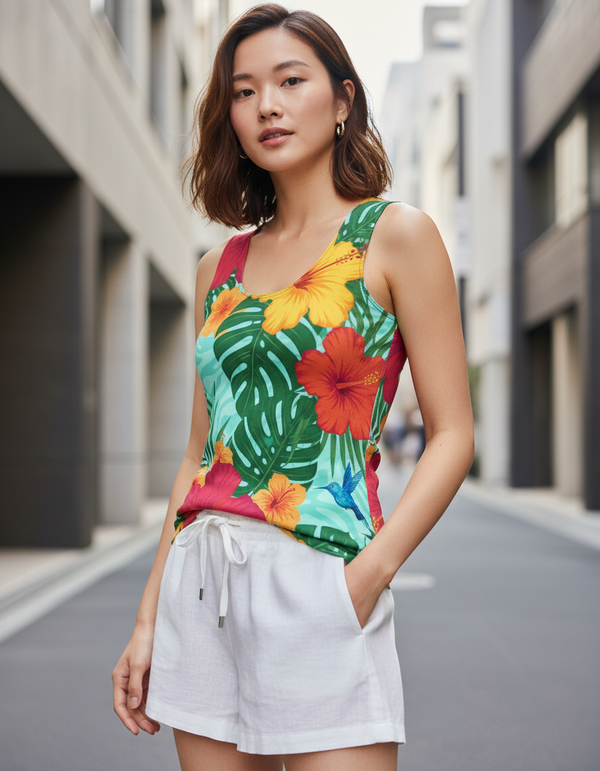 Tropical Collection women's tank tops