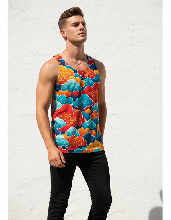 Chinese Collection Tank Tops tank tops