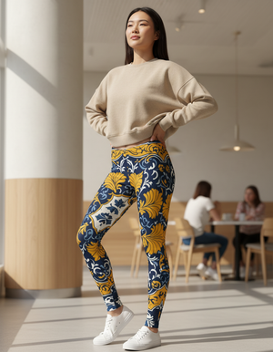 Mosaic Leggings Women's Leggings — Dripper