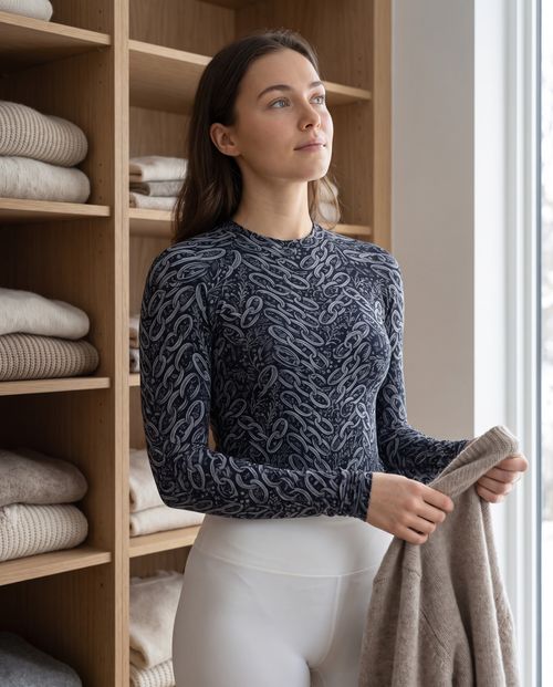Glacier Chainmail Base Layer Top