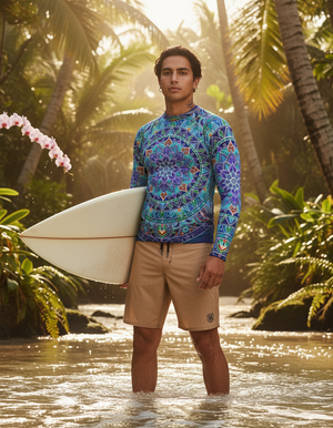 Sutra Rash Guard Men's Rashguard — Dripper