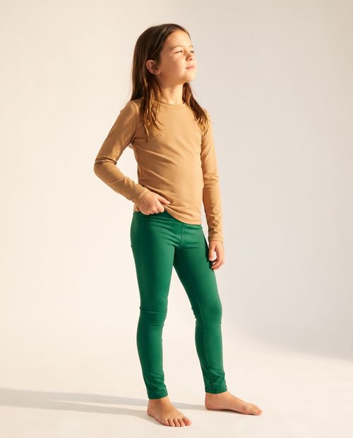 Runway Emerald Girls Leggings Girls Leggings — Lolekai