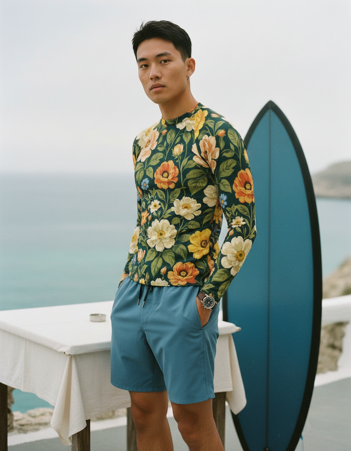 Rashguard — Men's Runway Chartreuse Elysium