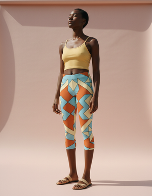 Prism Capri Leggings Capri Leggings — Dripper