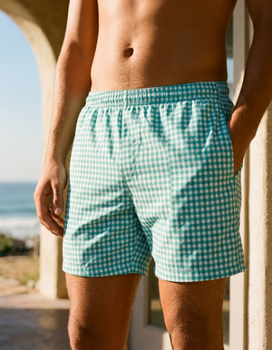 Turquoise Bay men's swim trunks