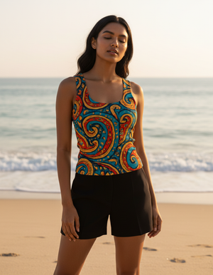 Women's Kaleidoscope tank tops