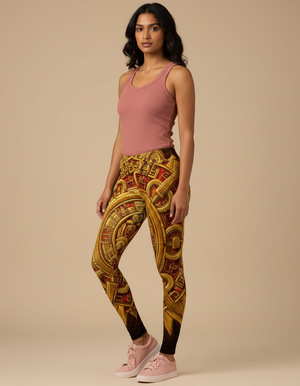 Tlaloc Leggings Women's Leggings — Dripper