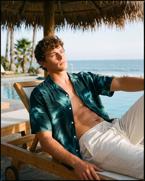 Seafoam Glacier Hawaiian Shirt