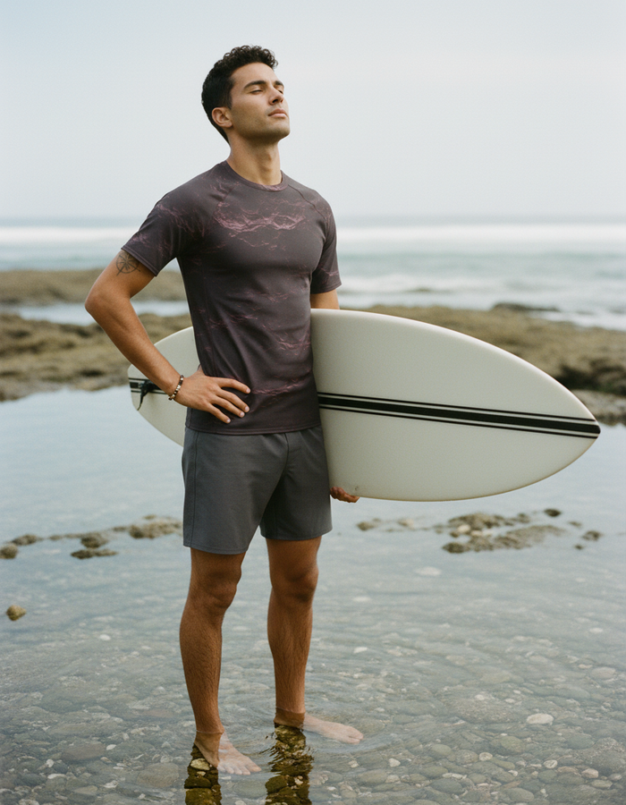 Rashguard — Men's Amaranth Eclipse
