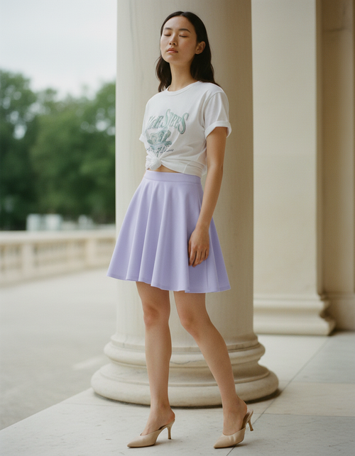 Periwinkle Beach Skirt