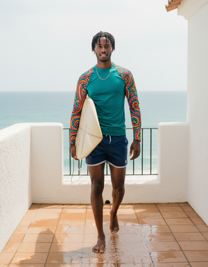 Spectrum Rash Guard Men's Rashguard — Dripper