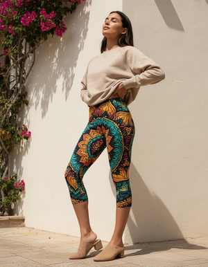 Karma Capri Leggings Capri Leggings — Dripper