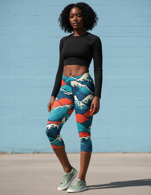 Nami Capri Leggings Capri Leggings — Dripper
