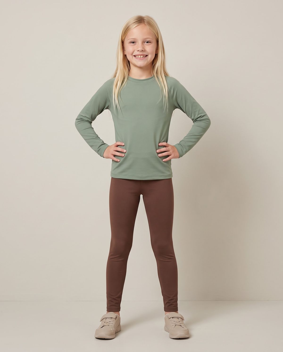 Brown Girls Leggings Girls Leggings — Lolekai