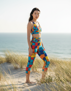 Spectrum Capri Yoga Leggings Capri Yoga Leggings — Dripper