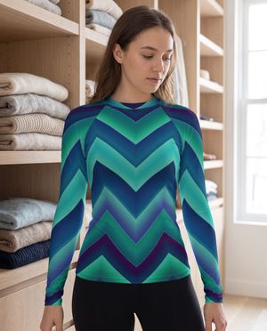Alexandrite Pulse Base Layer Women's Rashguard — Lolekai