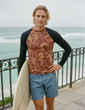 Men's Muskmelon Triton men's rashguards