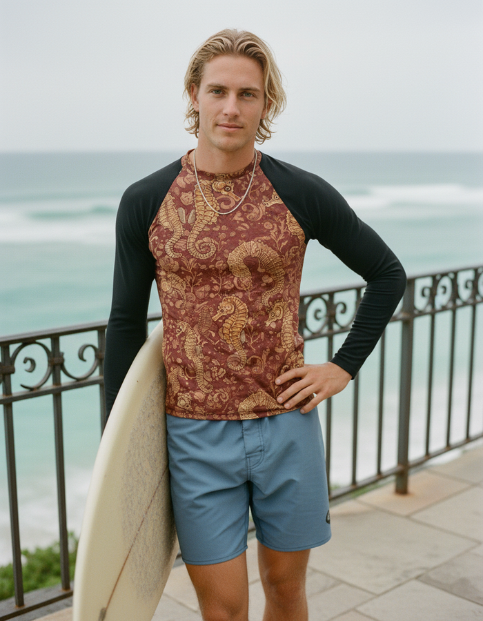 Rashguard — Men's Muskmelon Triton
