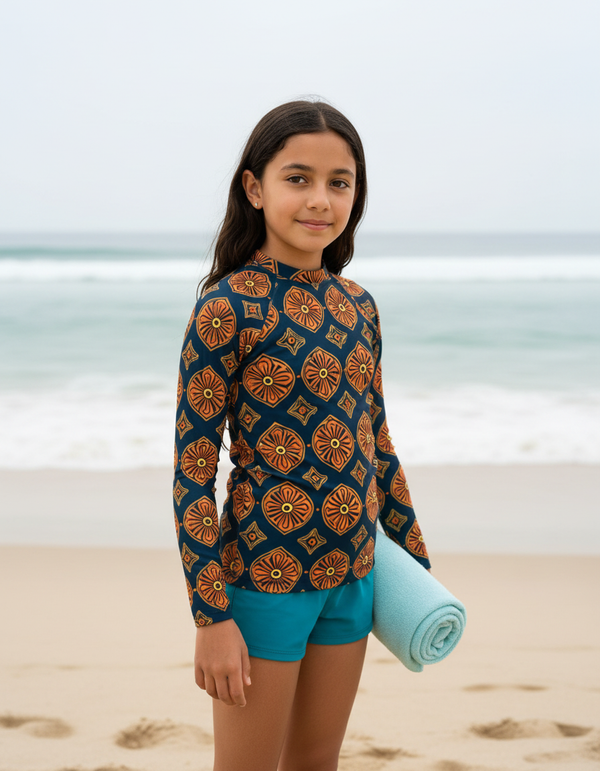 Uroko youth rashguards