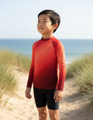 Lava Falls Spectrum Rash Guard Kids Rash Guard — Dripper