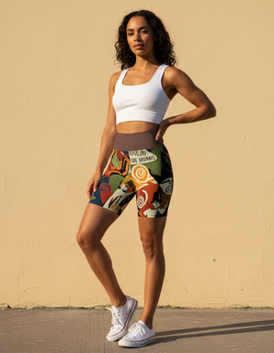 Café Yoga Shorts Yoga Shorts — Dripper