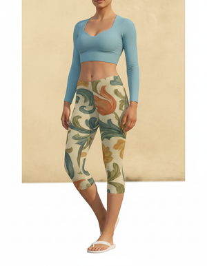 Luxe Leggings Capri Leggings — Dripper