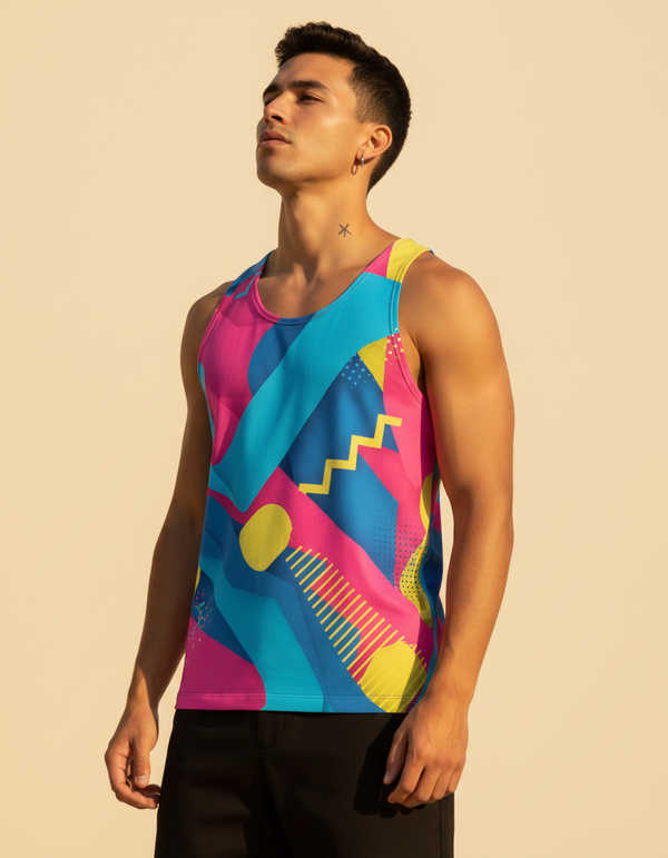 Memphis Collection men's tank tops