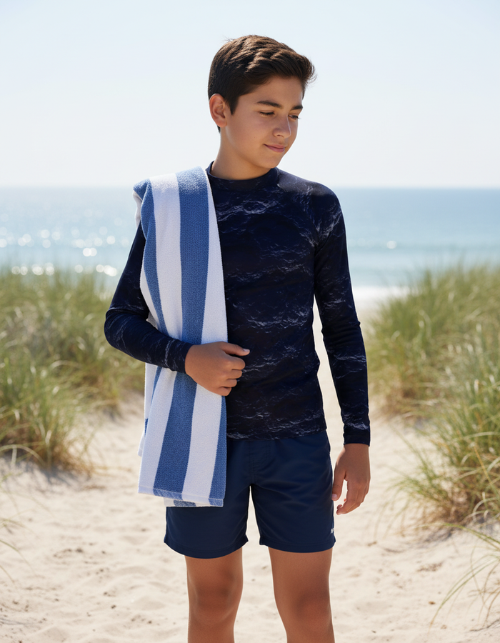 Rashguard — Youth Rhodonite Eclipse
