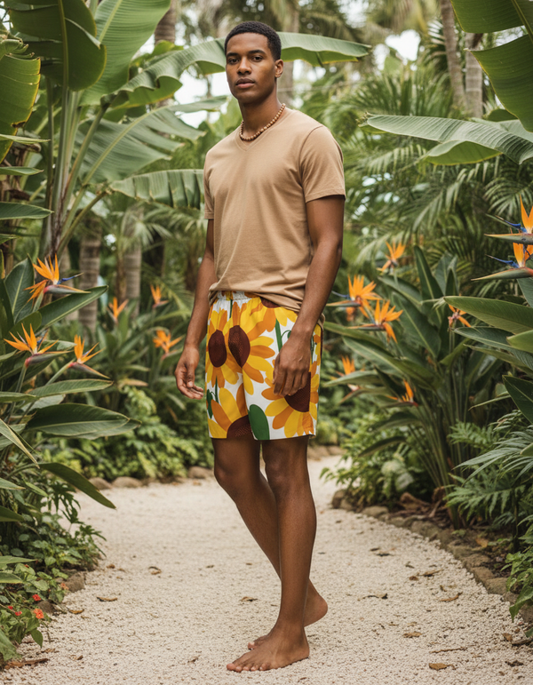 Men's Swim Trunks in Radiance