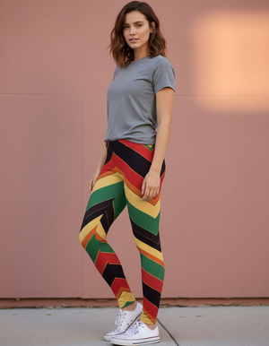 Cascade full-length leggings