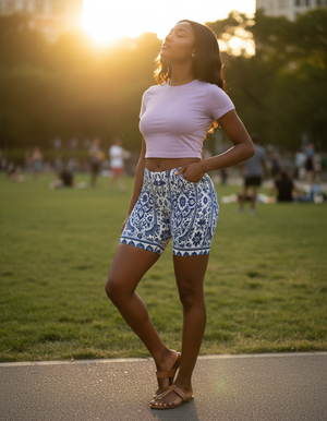 Azure Short Shorts Short Shorts — Dripper