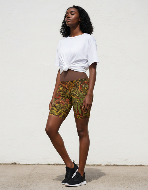 Elysium Yoga Shorts Yoga Shorts — Dripper
