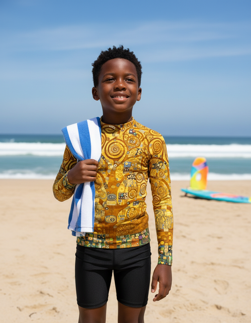 Aether Kids Rash Guard Kids Rash Guard — Dripper