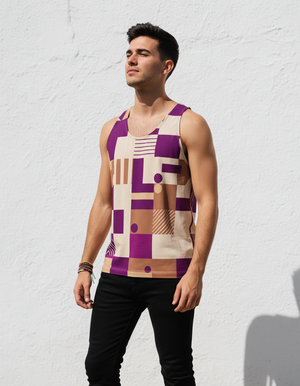 Men's Amber Haze Vibrance men's tank tops