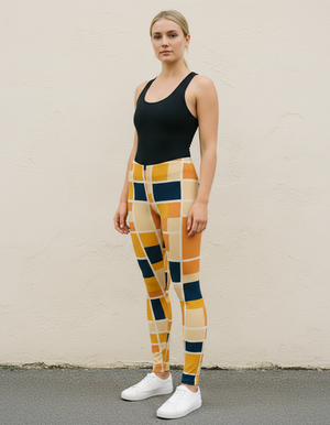 Yellow Kraft leggings