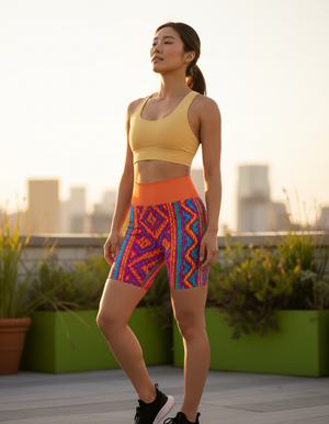 Vibrance yoga shorts