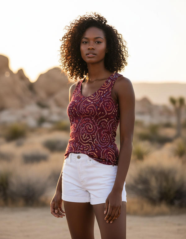 Bandhani Collection Tank Tops tank tops