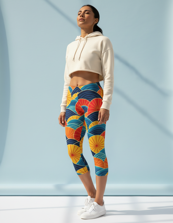 Japanese Collection Capri Leggings capri leggings