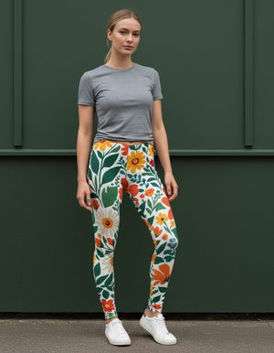 Petal Leggings Women's Leggings — Dripper