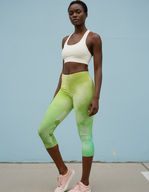 Runway Chartreuse Mosaic Leggings bikini — Dripper