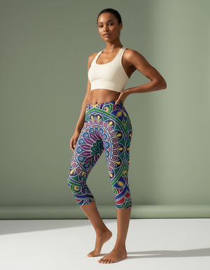 Karma Capri Leggings Capri Leggings — Dripper