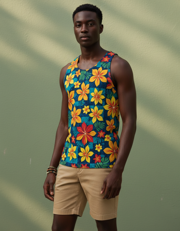Hawaiian Collection men's tank tops