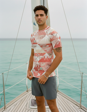 Men's Coral Zenith men's rashguards